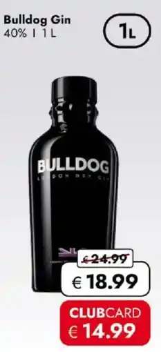 Travel FREE Bulldog Gin Angebot