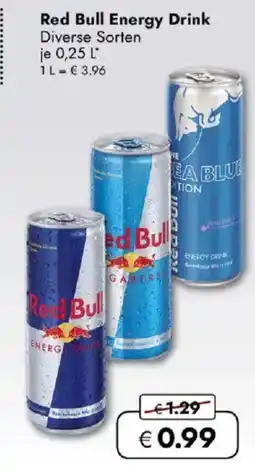 Travel FREE Red bull energy drink Angebot
