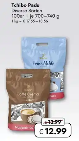 Travel FREE Tchibo pads Angebot