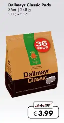 Travel FREE Dallmayr classic pads Angebot