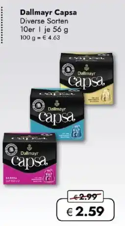 Travel FREE Dallmayr  Capsa Angebot