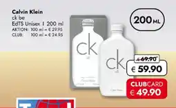 Travel FREE Calvin klein Angebot