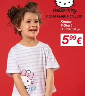 KiK Kinder t-shirt Angebot