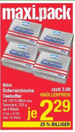 Maximarkt Österreichische teebutter Angebot