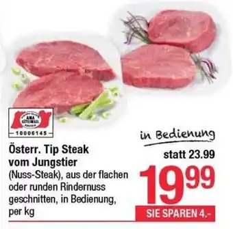Maximarkt Österr. tip steak vom jungstier Angebot