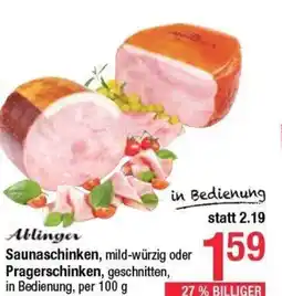Maximarkt Saunaschinken Angebot