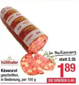 Maximarkt Käswurst Angebot