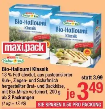 Maximarkt Bio-halloumi klassik Angebot