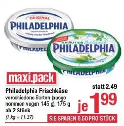Maximarkt Philadelphia frischkäse Angebot