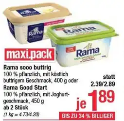 Maximarkt Rama sooo buttrig Angebot