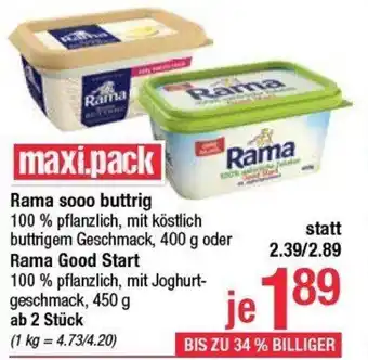 Maximarkt Rama sooo buttrig Angebot