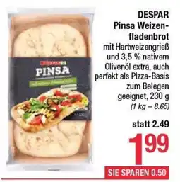 Maximarkt Despar pinsa weizen- fladenbrot Angebot