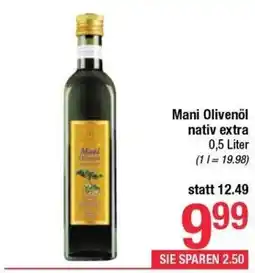 Maximarkt Mani olivenöl Angebot