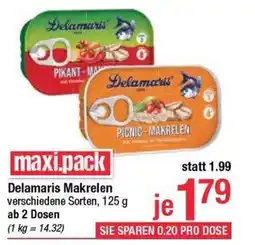 Maximarkt Delamaris makrelen Angebot