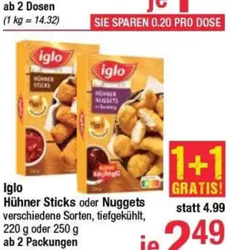 Maximarkt Hühner sticks oder nuggets Angebot