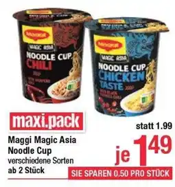 Maximarkt Maggi magic asia noodle cup Angebot