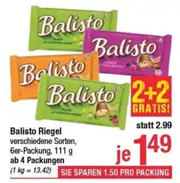 Maximarkt Balisto Riegel Angebot