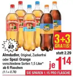 Maximarkt Almdudler, Original, Zuckerfrei oder Spezi Orange Angebot