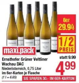 Maximarkt Ernsthofer grüner veltliner wachau dac Angebot