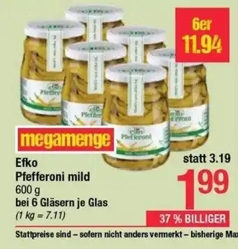Maximarkt Pfefferoni mild Angebot