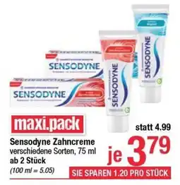Maximarkt Sensodyne zahncreme Angebot