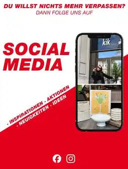 KiK Du willst nichts mehr verpassen Angebot
