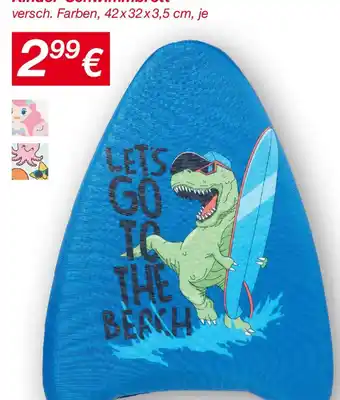 KiK Kinder-Schwimmbrett Angebot
