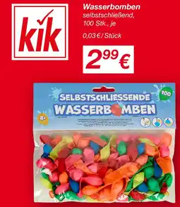 KiK Wasserbomben Angebot