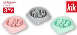KiK Anti-Schlingnapf Angebot