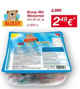 KiK Bussy Mix Wassereis Angebot