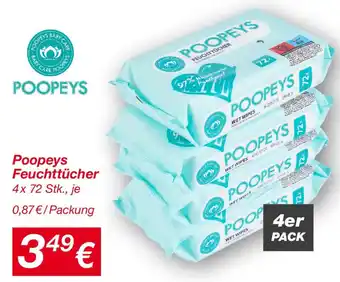 KiK Poopeys Feuchttücher Angebot