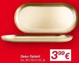 KiK Deko-Tablett Angebot