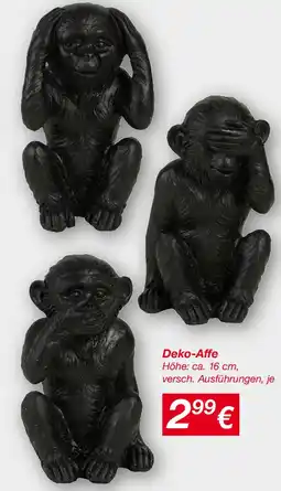KiK Deko-Affe Angebot
