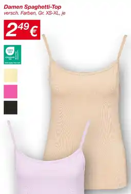 KiK Damen Spaghetti-Top Angebot
