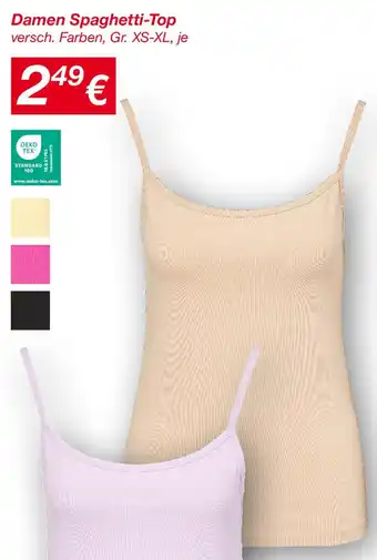 KiK Damen Spaghetti-Top Angebot