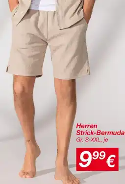 KiK Herren Strick-Bermuda Angebot