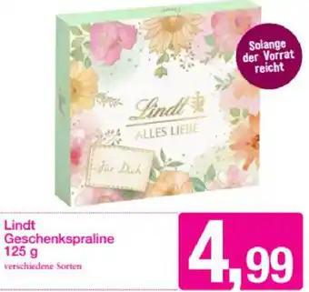 Sutterlüty Lindt Geschenkspraline 125 g Angebot