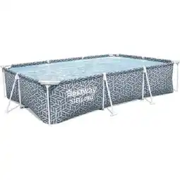 OBI Steel Pro Frame Pool Blattform-Design 300 cm x 201 cm x 66 cm OBI Angebot