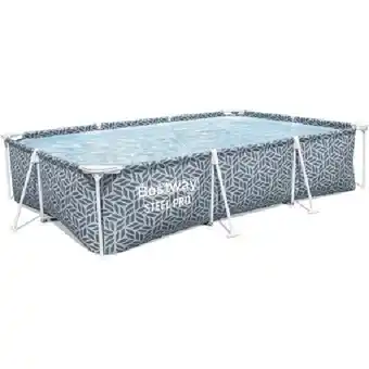 OBI Steel Pro Frame Pool Blattform-Design 300 cm x 201 cm x 66 cm OBI Angebot