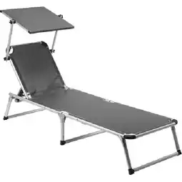 OBI Alu 3-Beinliege mit Sonnendach grau OBI Angebot