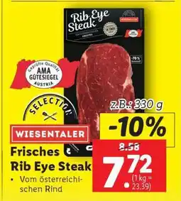 Lidl Frisches Rib Eye Steak Angebot