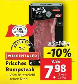 Lidl Frisches Rumpsteak Angebot