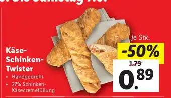 Lidl Käse-Schinken-Twister Angebot