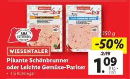 Lidl WIESENTALER Angebot