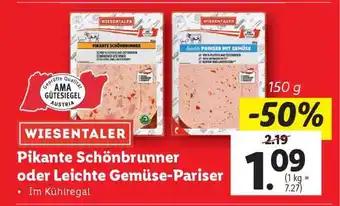 Lidl WIESENTALER Angebot