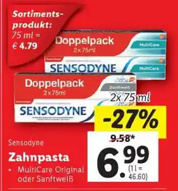 Lidl Sensodyne Zahnpasta Angebot