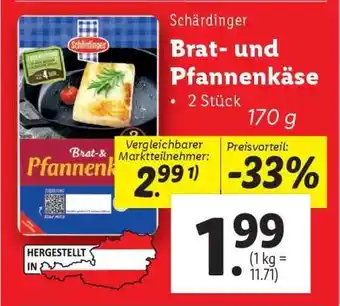 Lidl Schärdinger Brat- und Pfannenkäse Angebot