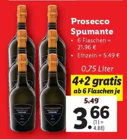 Lidl PROSECCO SPUMANTE Angebot