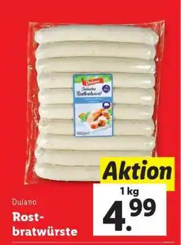 Lidl Dulano Rostbratwürste Angebot
