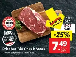 Lidl Frisches Bio Chuck Steak Angebot